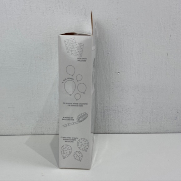 NWT Balloon Arch kit Birthday banner Table cloth Hot cups Curling Ribbon lot - Picture 4 of 17